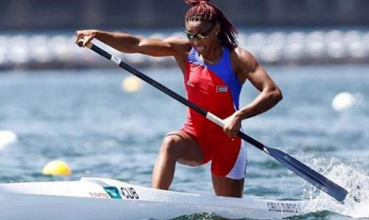 Canoístas Cirilo y López en semifinales del C-1 a 200 m en Copa del Mundo