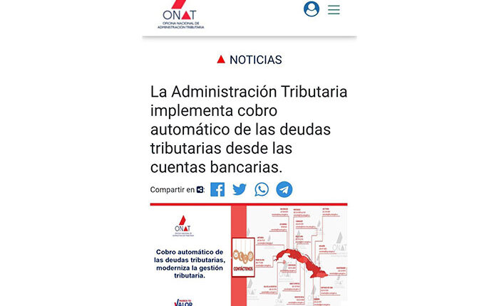 Implementarán cobro automático de deudas tributarias