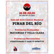 Pinar del Río, sede del Acto Central Nacional por el 26 de Julio