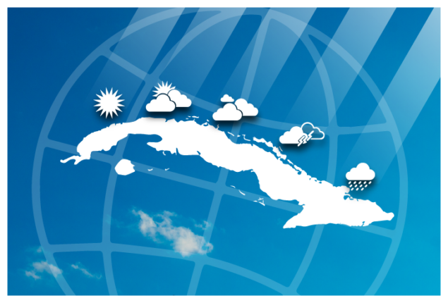 Pronostican para hoy posibles áreas de tormenta en gran parte del país