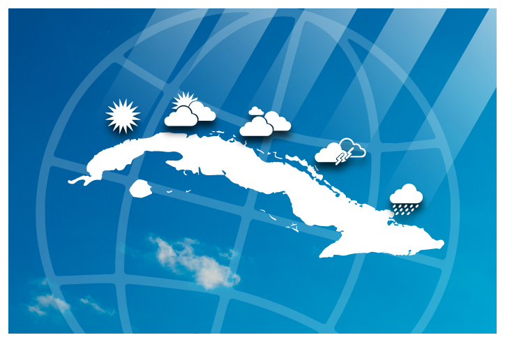 Pronostican para hoy posibles áreas de tormenta en gran parte del país