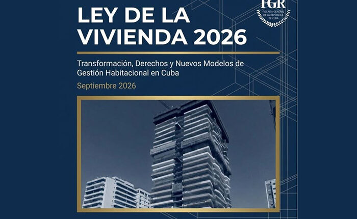 Elogia Fiscalía modernidad de nueva Ley de la Vivienda