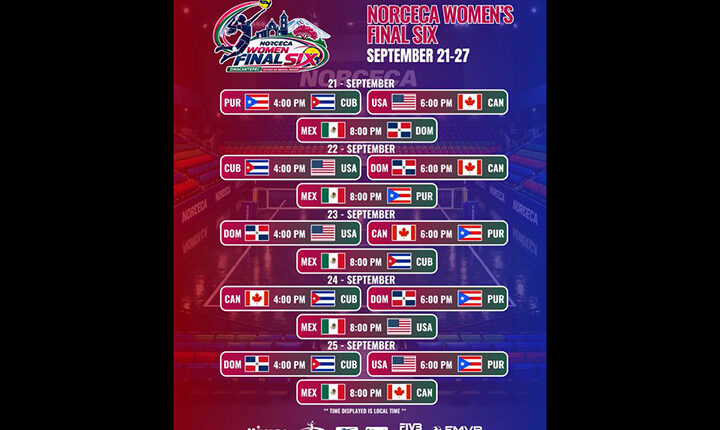 Cuba ante Puerto Rico hoy en Final Six de Norceca de voleibol (f)